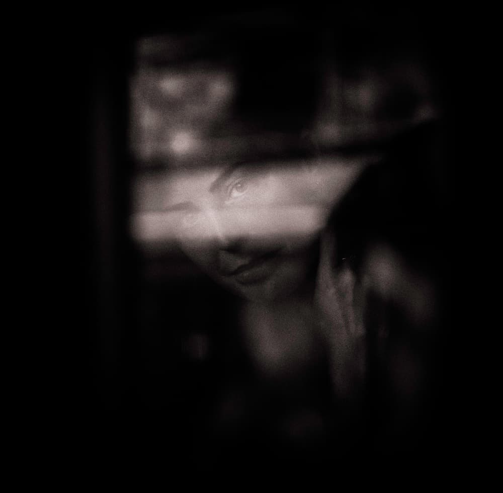 Pensive Reflective Gaze by Yuri Shepelev — canvas wall art