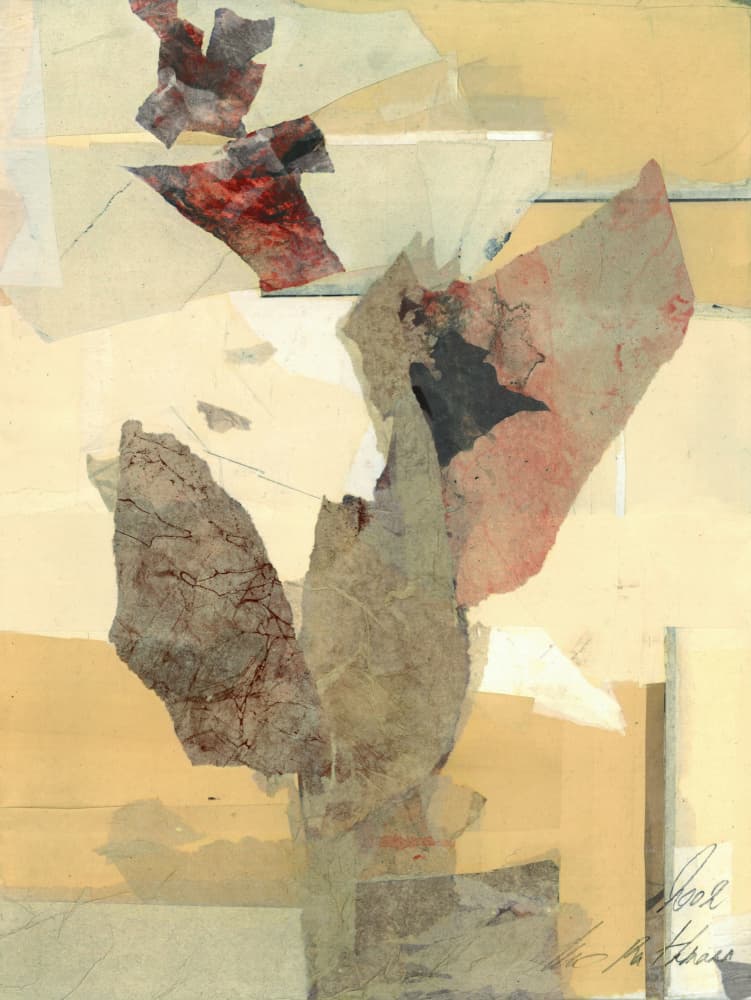 Modern Abstract Layers by Ute Rathmann — canvas wall art