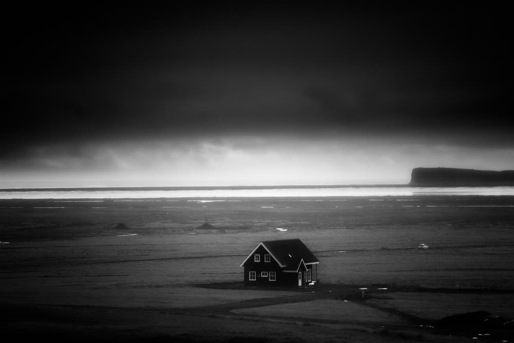 Dramatic House Landscape by swapnil deshpande — canvas wall art