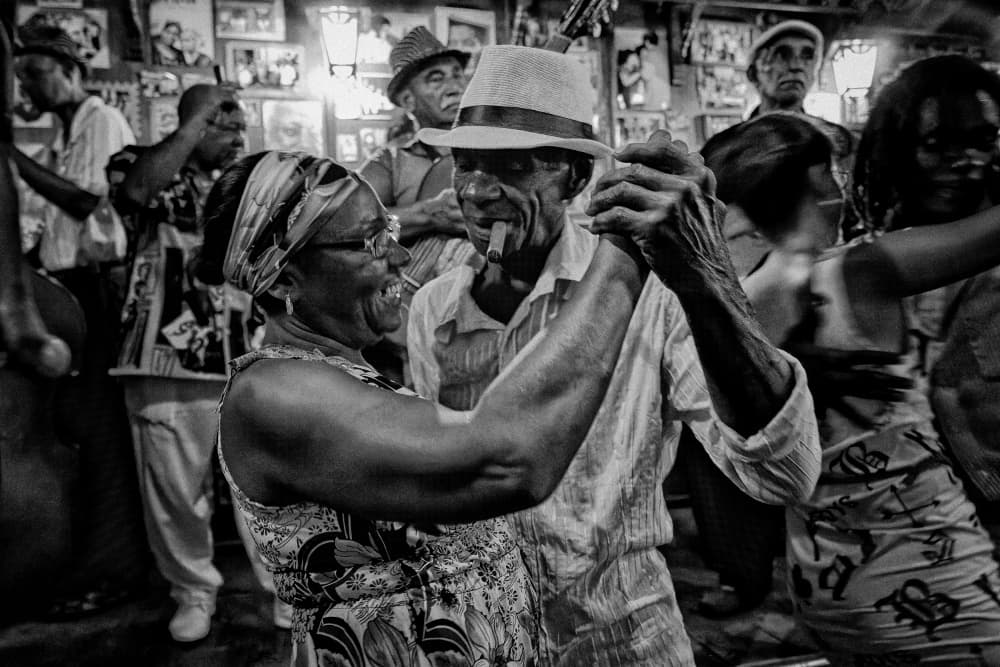 Joyful Cuban Dance by Andy Bauer — canvas wall art