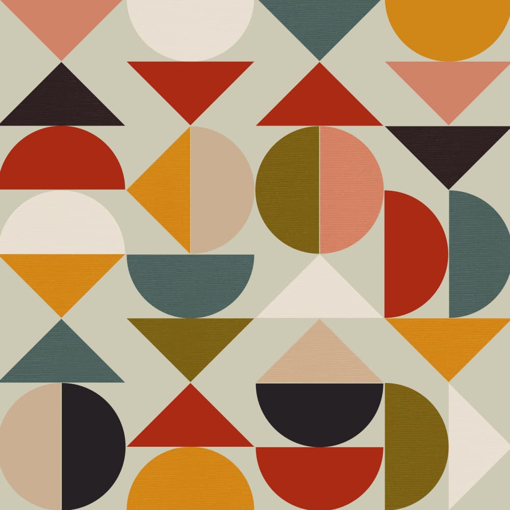 Bauhaus Modern by Ana Rut Bre — canvas wall art