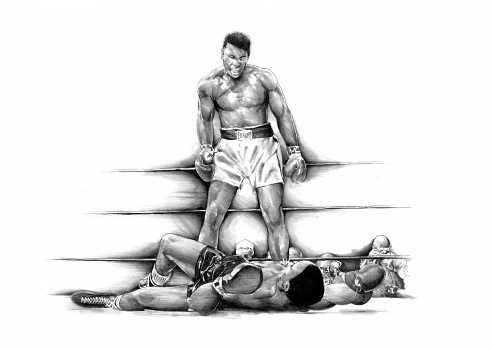 Boxing Knockout Victory by Kulik — canvas wall art
