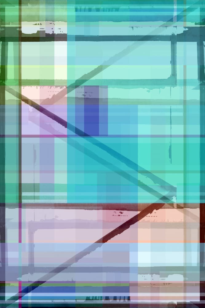 Dynamic Color Grid by cartissi — canvas wall art