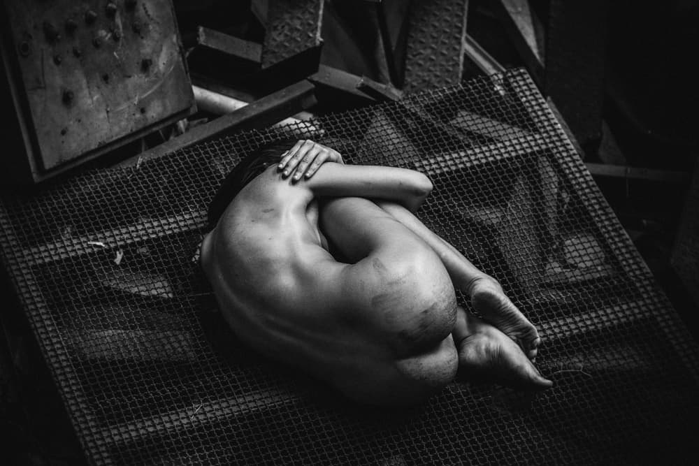 Solitary Nude Form by ADIREK M — canvas wall art