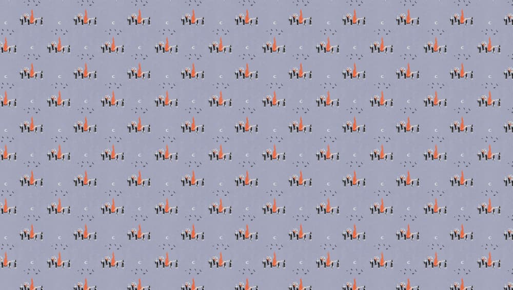 Coven pattern 1 by NKTN — canvas wall art