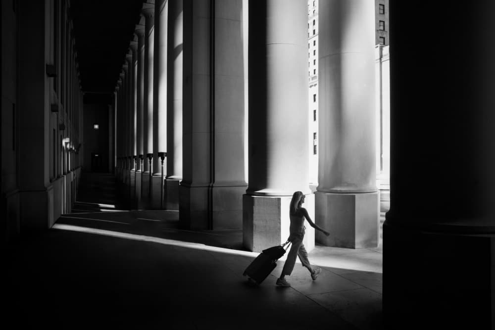 Dramatic Light Passage by Tony Xu — canvas wall art