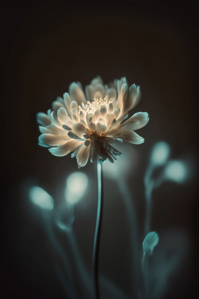 “Luminous Blossom” by Treechild — canvas wall art