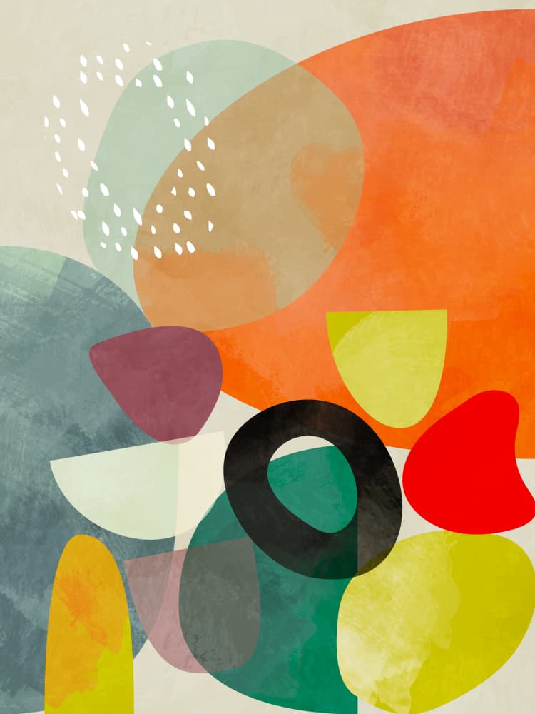 Buntes2020 1 Kopie by Ana Rut Bre — canvas wall art