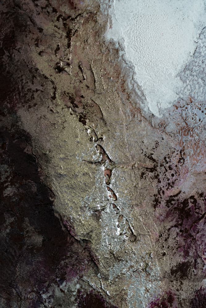 Rustic - Canyon Country - golden earth textures by Petra Meikle de Vlas — canvas wall art
