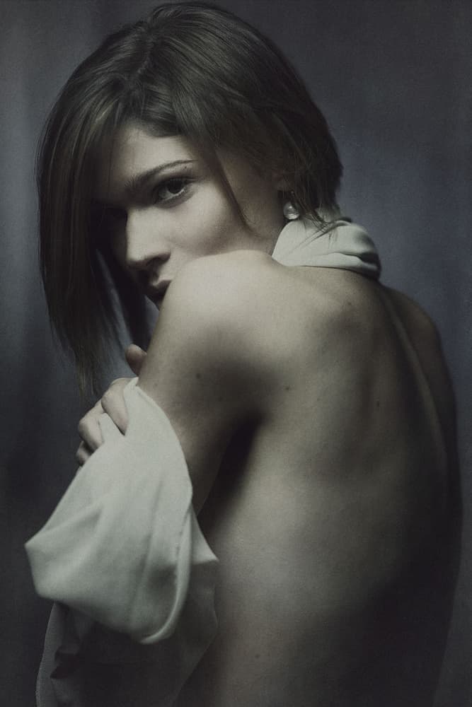 Enigmatic Gaze by Antonella Renzulli — canvas wall art