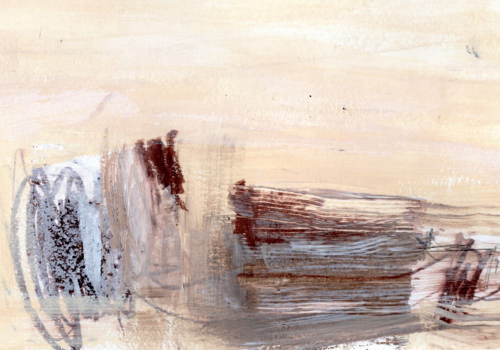 Earthy Abstract Strokes by uplusmestudio — canvas wall art