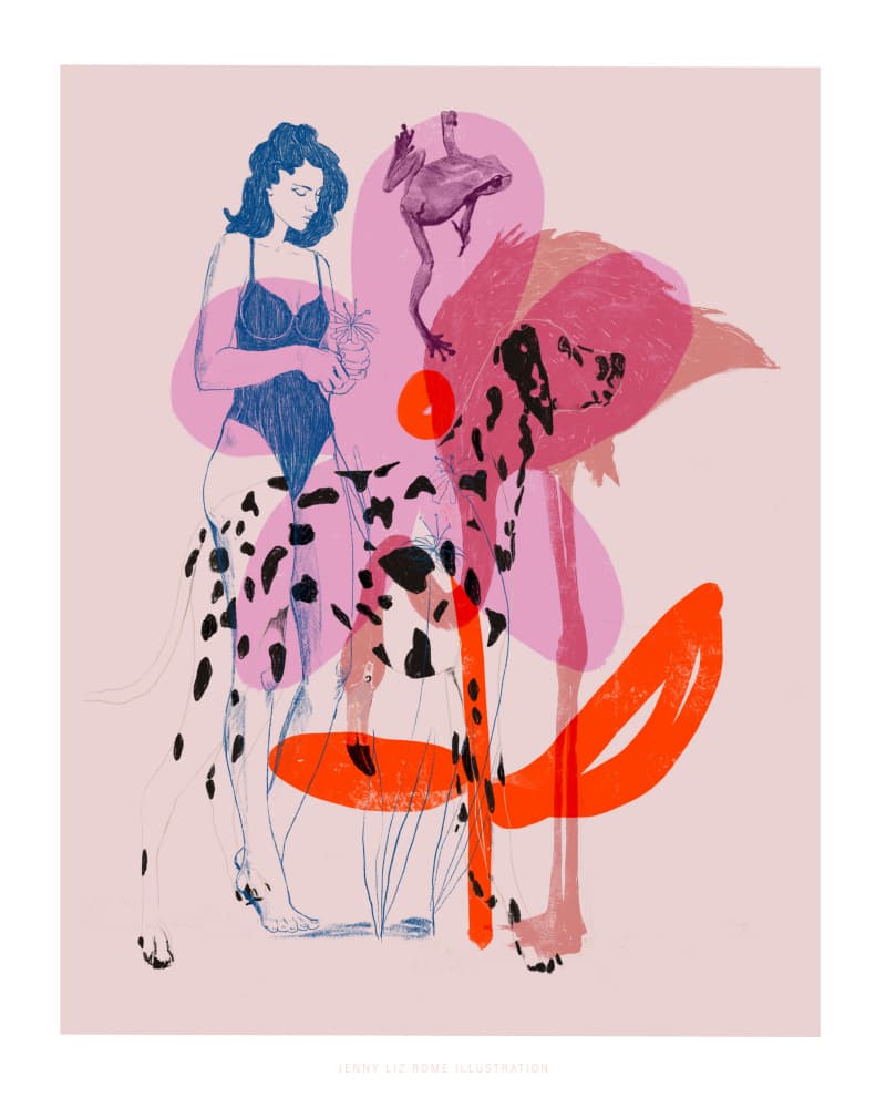Jlr Collage3 by Jenny Liz Rome — canvas wall art