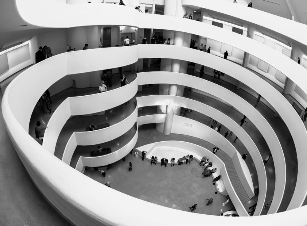 Architectural Spiral Gallery by Fernando Abreu — canvas wall art