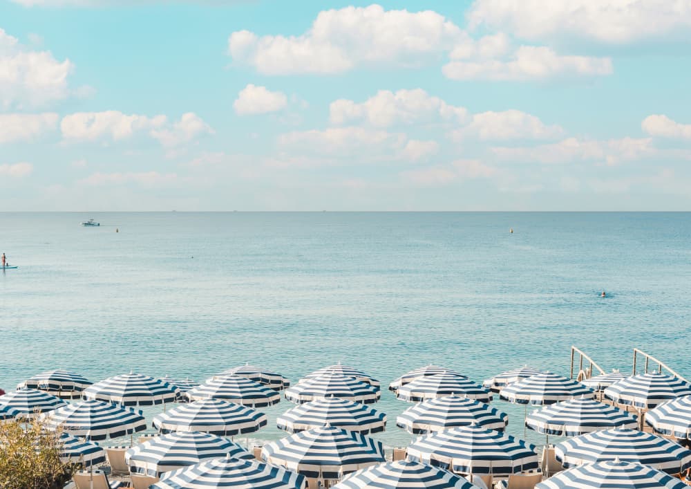Summer Beach Serenity by Talitha McQueen — canvas wall art