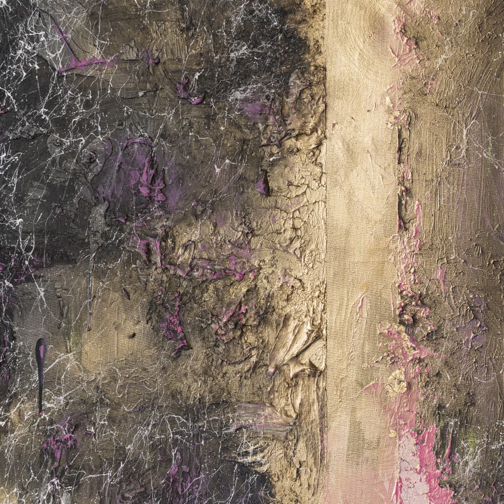 Textured Golden Purple