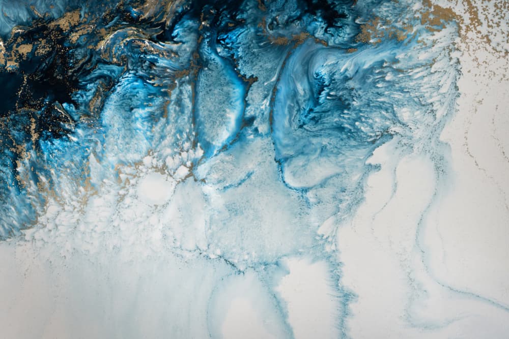 Coastal Art - Coastal Blues by Petra Meikle de Vlas — canvas wall art