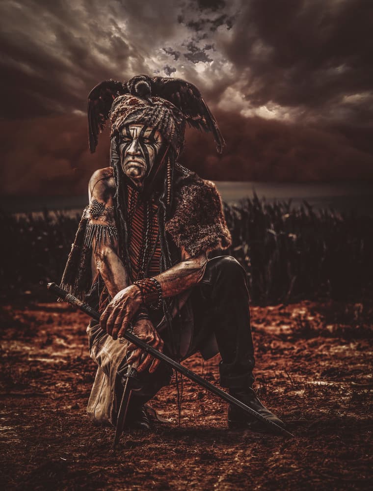 Dark Storm Warrior by gNo — canvas wall art