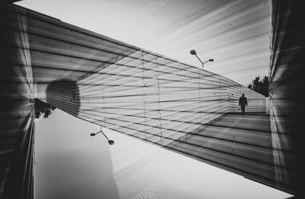 Surreal Urban Path by Erkan Camlilar — canvas wall art