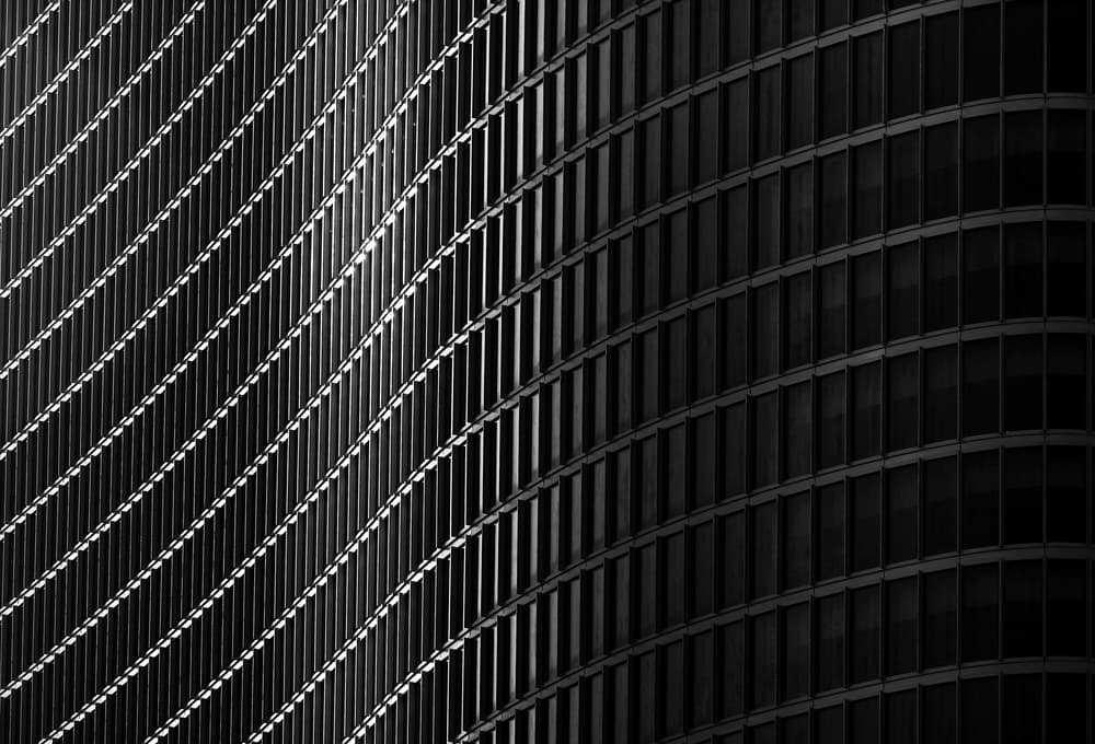 Curving Urban Architecture by Hans-Wolfgang Hawerkamp — canvas wall art