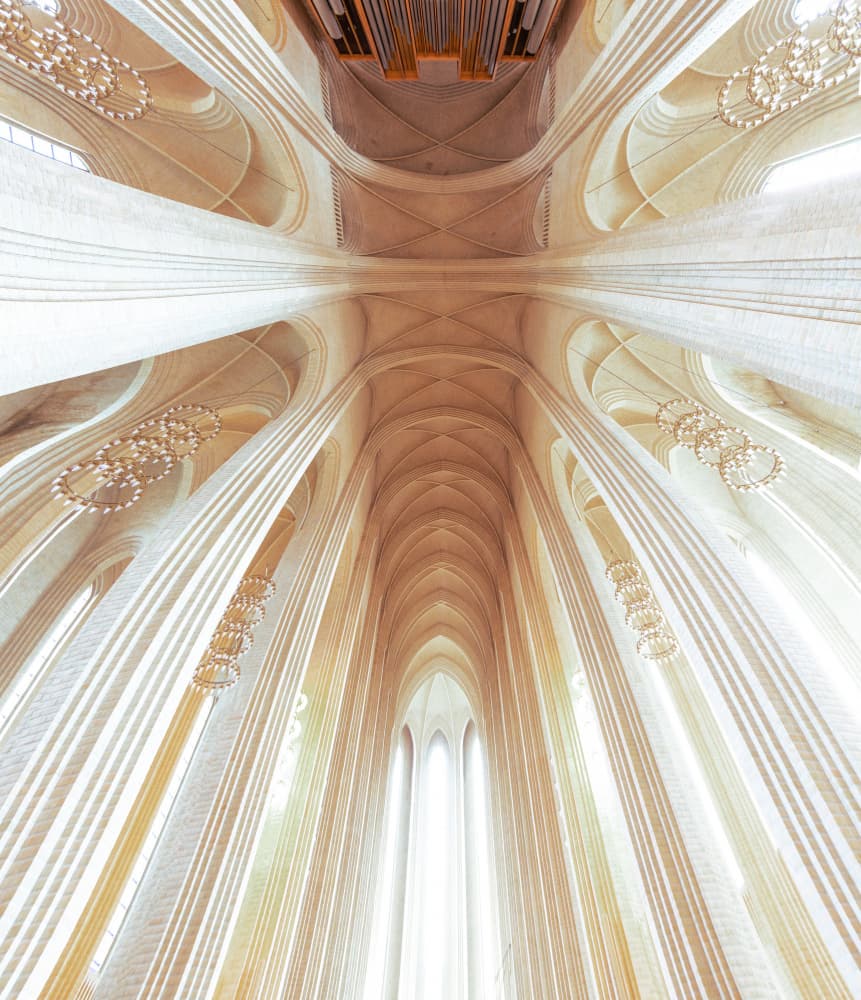 Light Filled Sanctuary by edengalan — canvas wall art