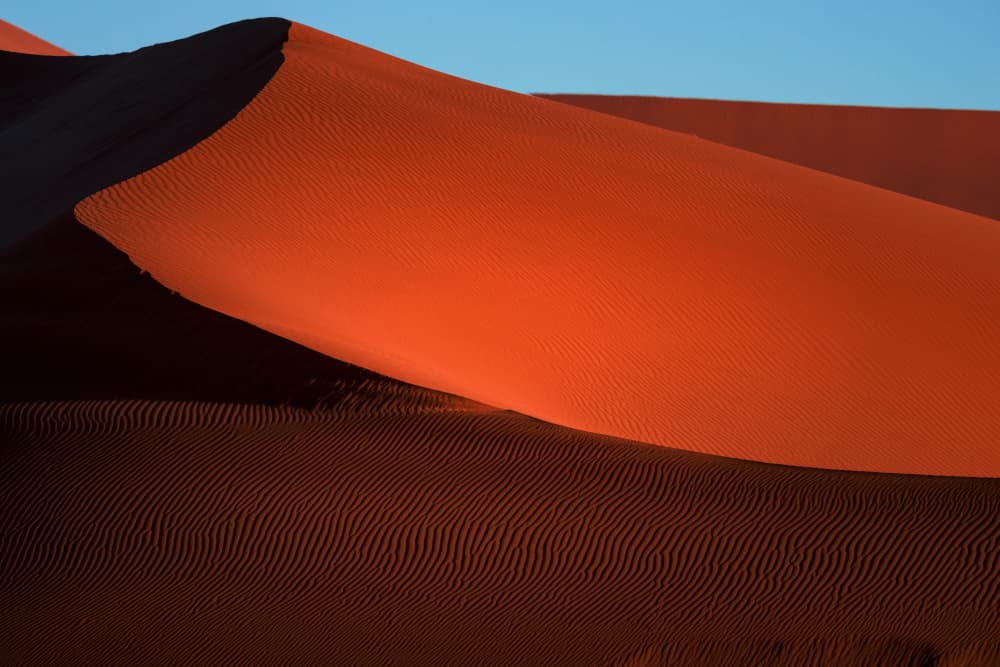 Vibrant Desert Dunes by Lijuan Yuan — canvas wall art