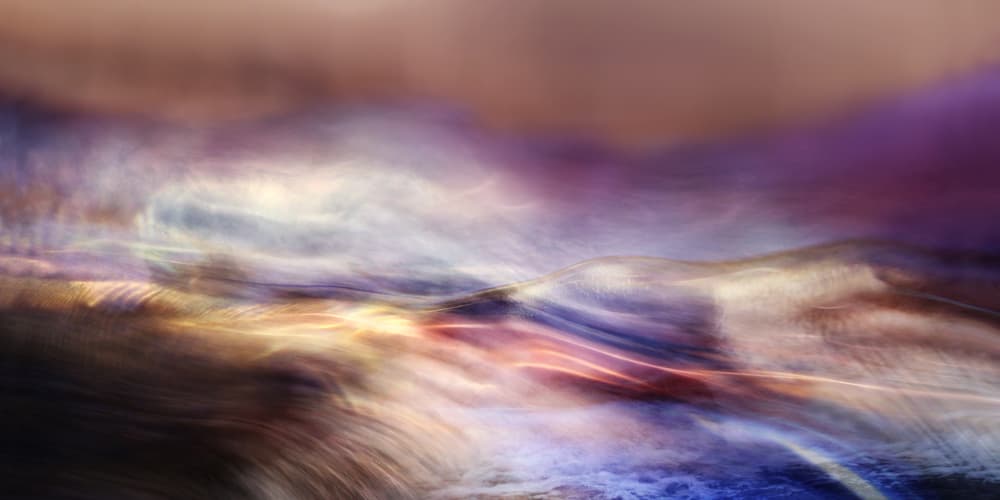 Ethereal Light Flow by Heidi Westum — canvas wall art