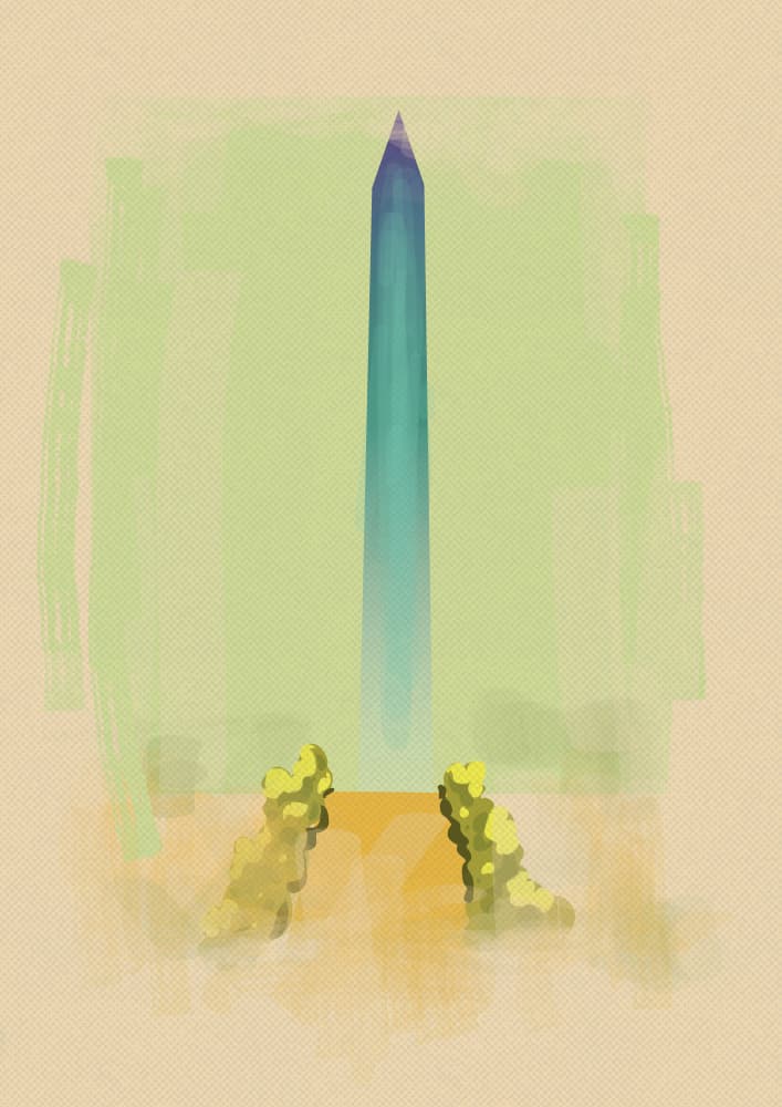 Blue Pencil Launch by Nicholas — canvas wall art