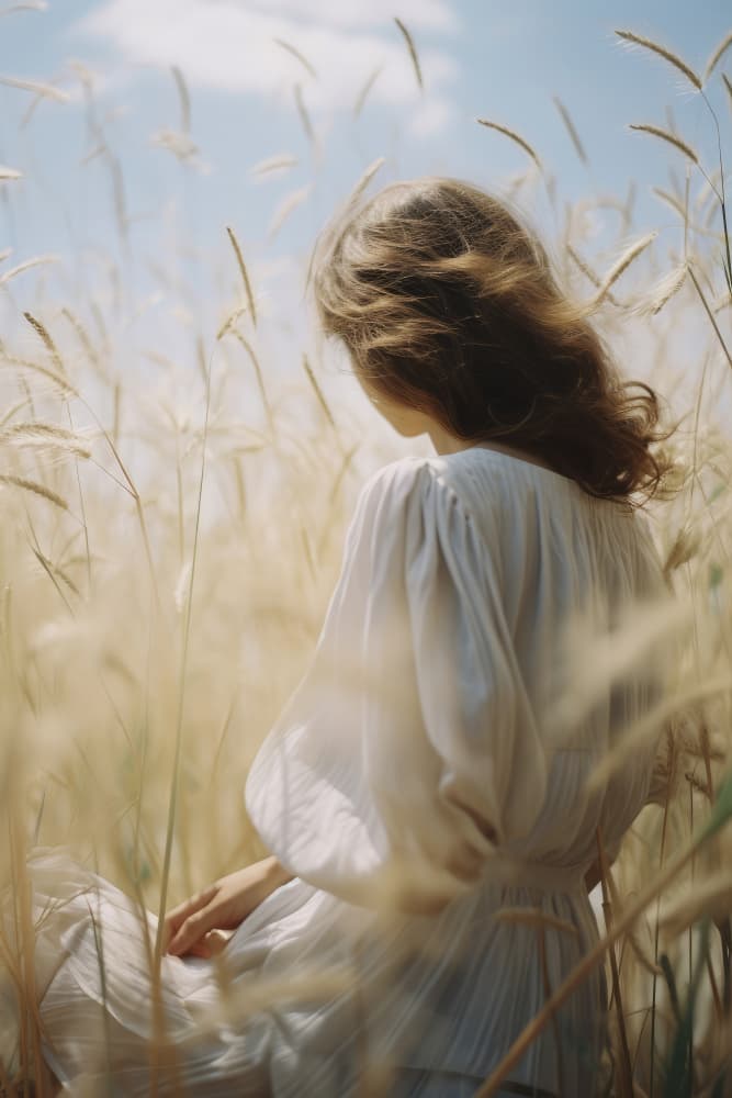 Whispering Fields by Treechild — canvas wall art