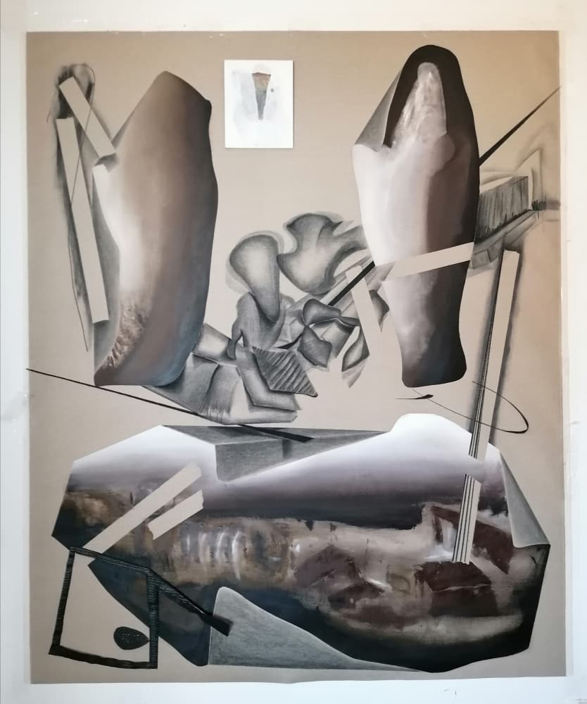 Abstract Geometric Forms by Stefano Mazzolini — canvas wall art