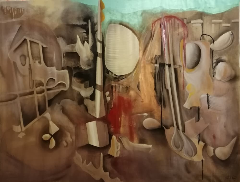 Surreal Industrial Forms by Stefano Mazzolini — canvas wall art
