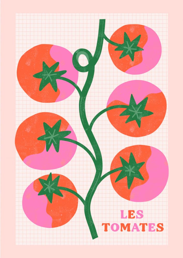 Les Tomates by Melissa Donne — canvas wall art