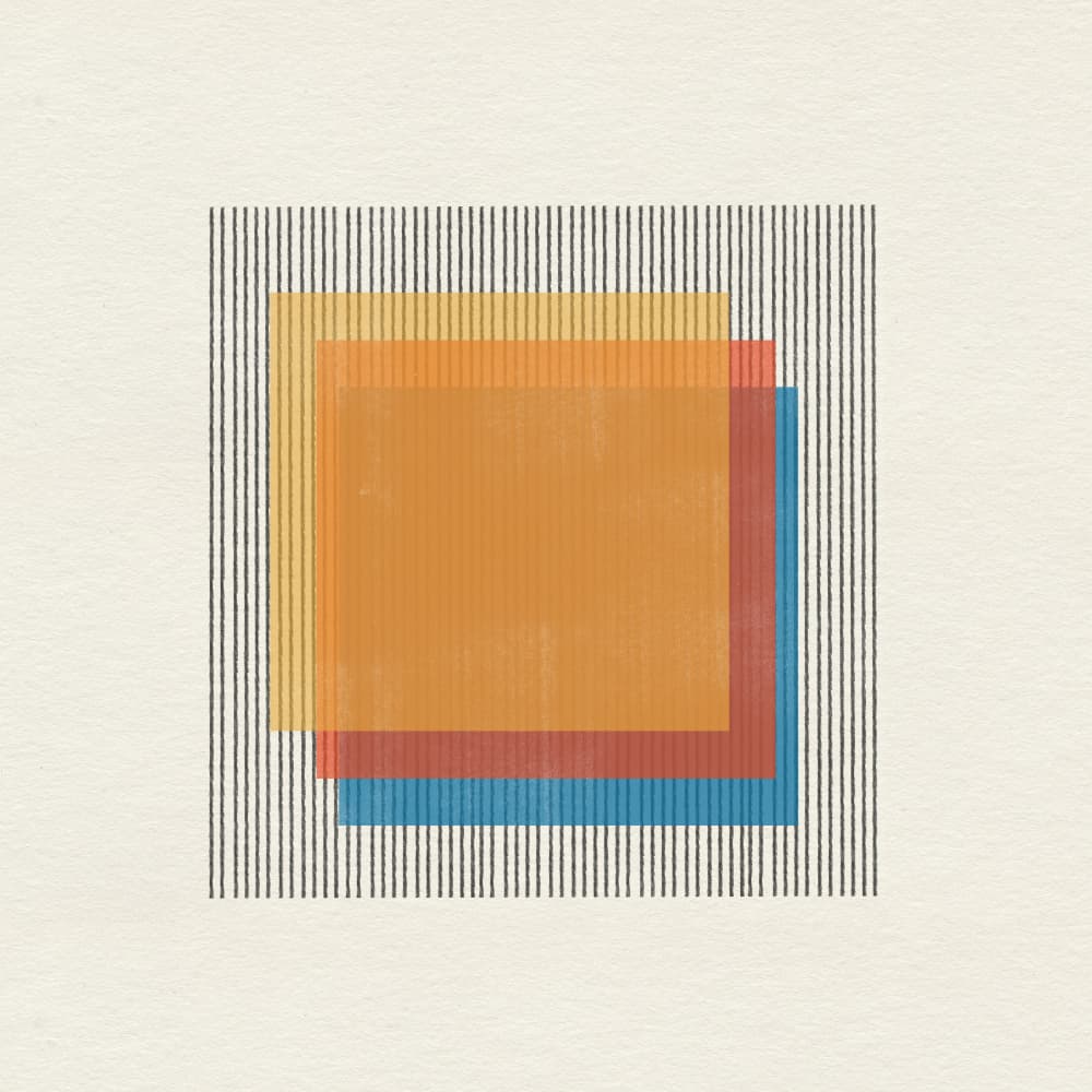 Colorful Illusions by THE MIUUS STUDIO — canvas wall art