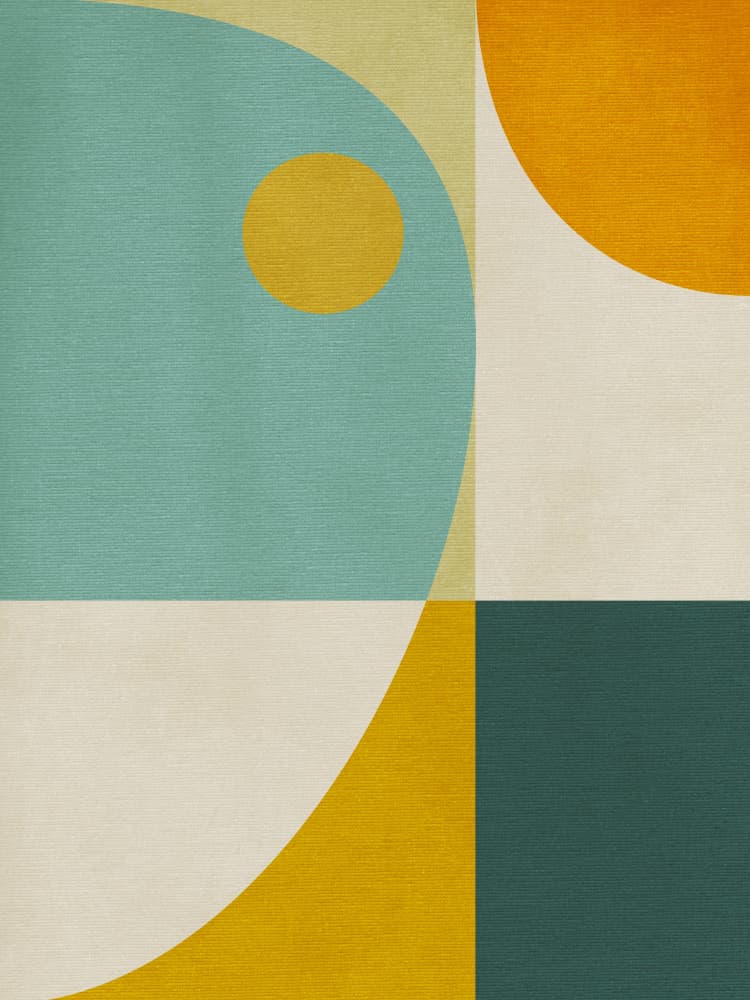 Rainbow Plus Shapes10 by Ana Rut Bre — canvas wall art