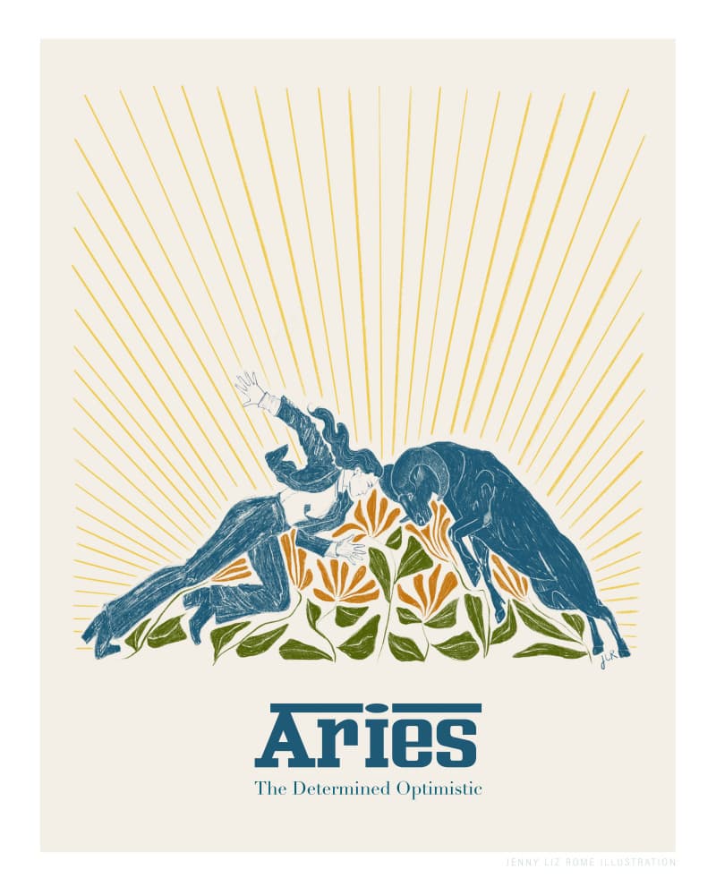 Jlr Aries Copy by Jenny Liz Rome — canvas wall art