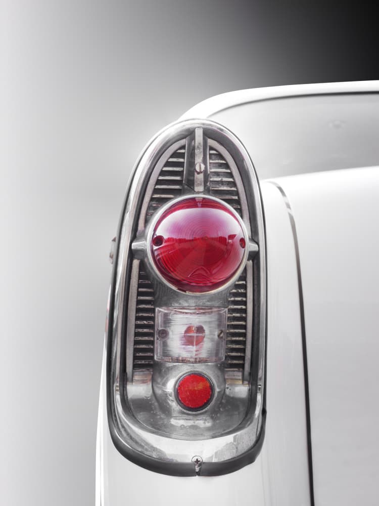Vintage Red Taillight by Beate Gube — canvas wall art