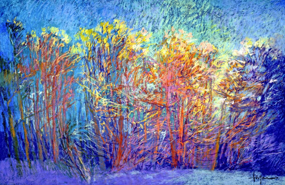 Nature Inspired Landscape by Dorothy Fagan — canvas wall art