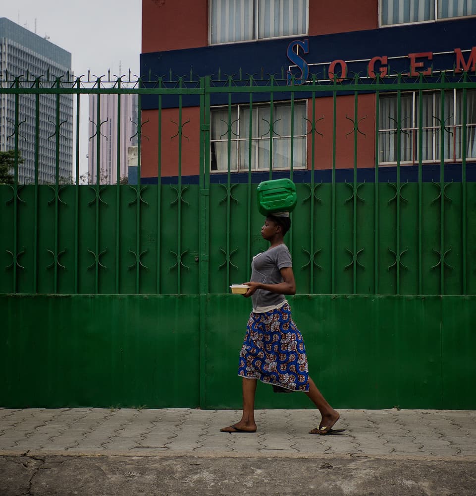 African City Walk by Lorenzo Grifantini — canvas wall art