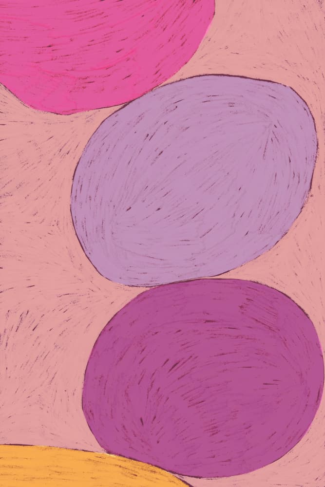 Purplebalance by Treechild — canvas wall art