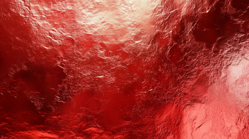Molten Red Texture by Marika Barsrsind — canvas wall art