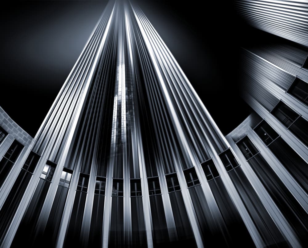 Soaring Urban Lines by Erhard Batzdorf — canvas wall art
