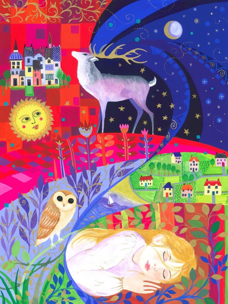 Dreamscape Journey by Isabelle Brent — canvas wall art