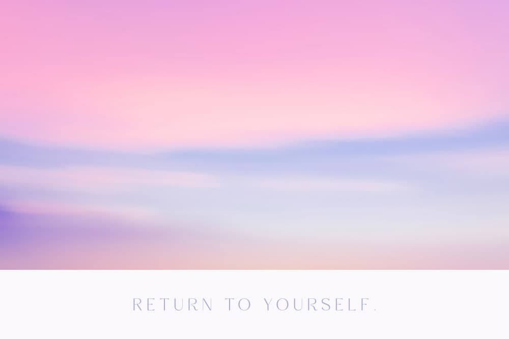 Returntoyourself by Treechild — canvas wall art