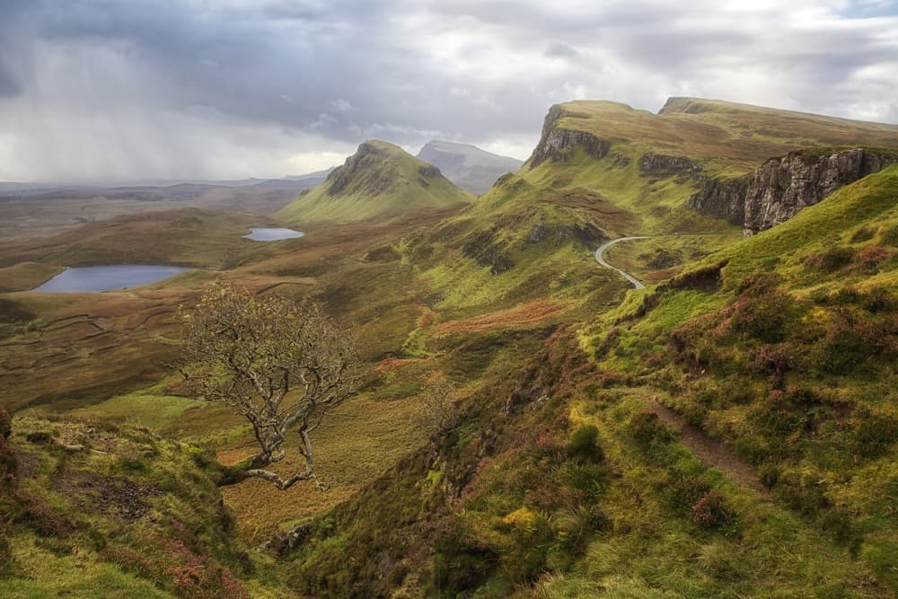 Rugged Scottish Landscape by Margarita Chernilova — canvas wall art