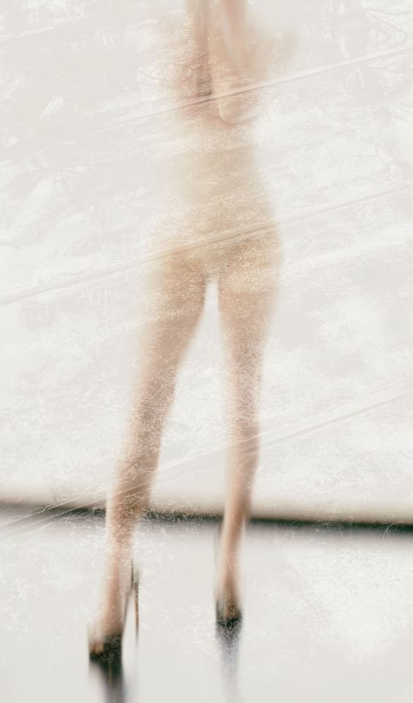 Sensual Blurred Form by Erik Schottstaedt — canvas wall art