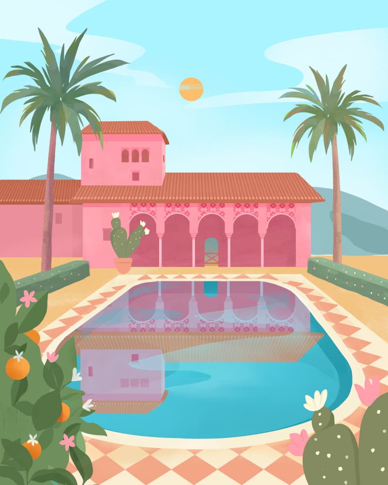 Granada, Spain by Petra Lizde — canvas wall art