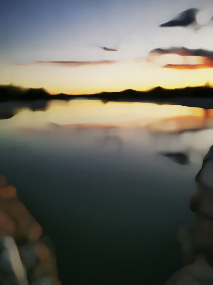 Golden Hour Reflections by Angelo Cerantola — canvas wall art