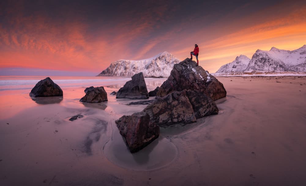 Lofoten by Karol Nienartowicz — canvas wall art