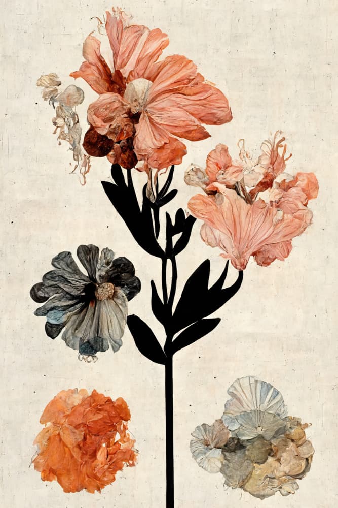 Petal Symphony by Treechild — canvas wall art