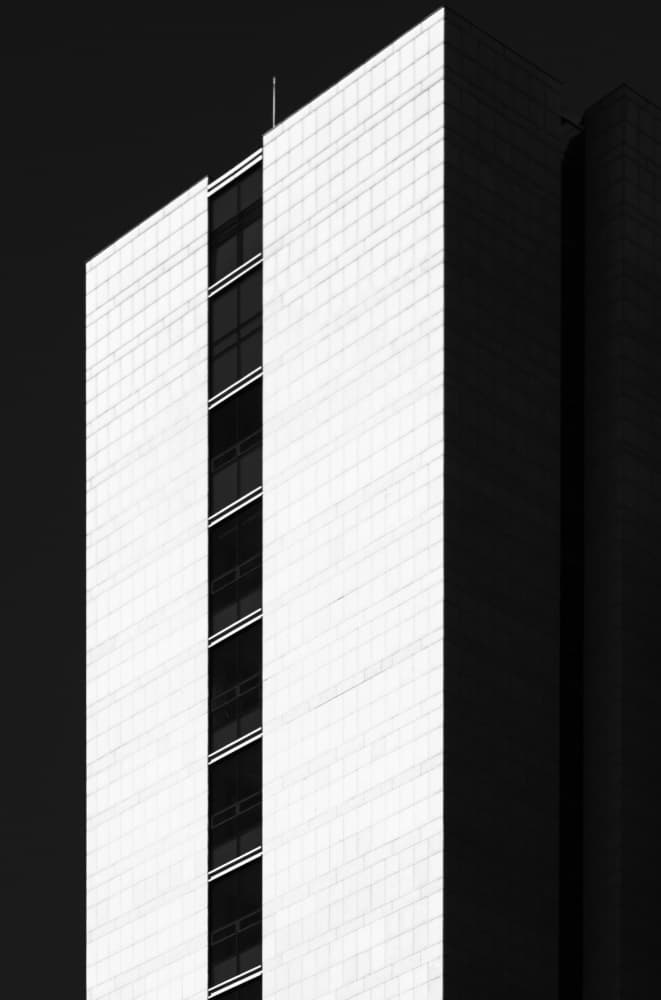 Minimalist Urban Geometry by Swen MUN — canvas wall art