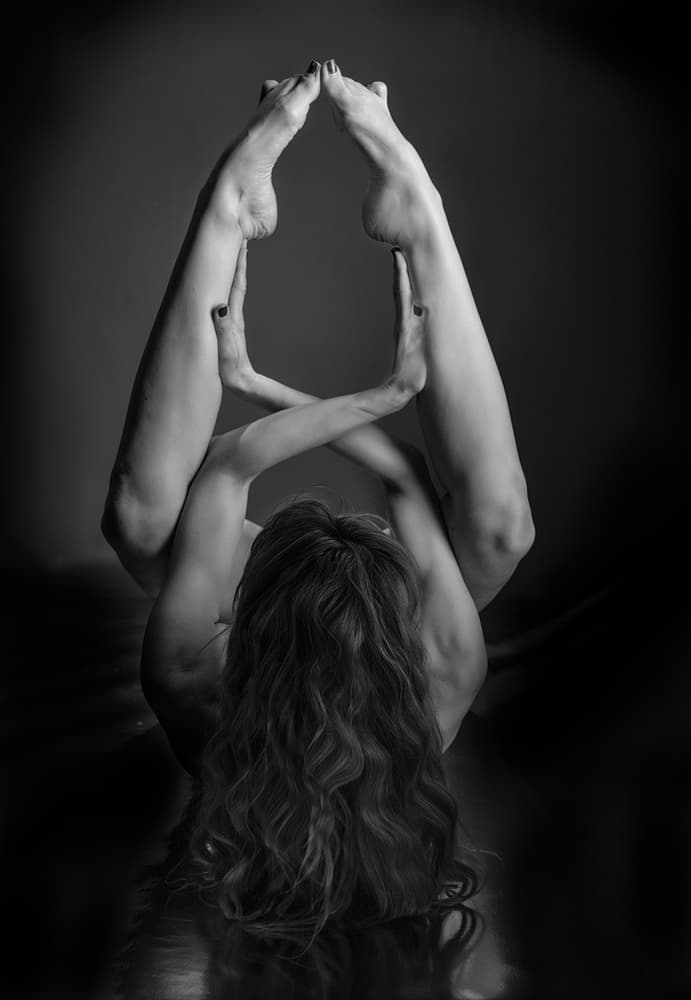 Elegant Body Form by Colin Dixon — canvas wall art